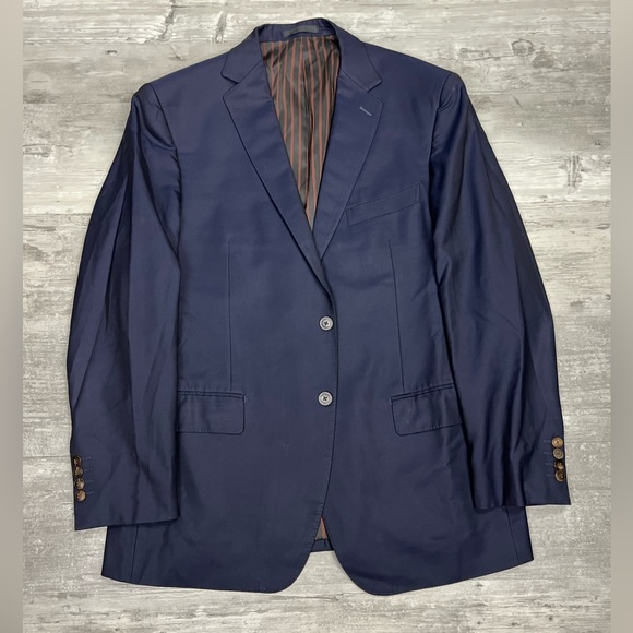 Paul Betenly Navy Blue Blazer 42R